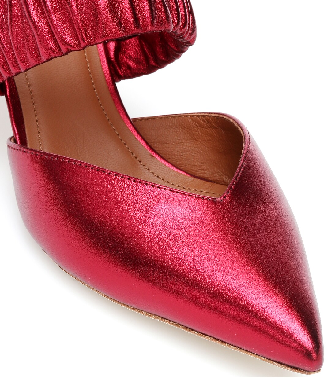 Matilda 45 metallic leather mules | Malone Souliers