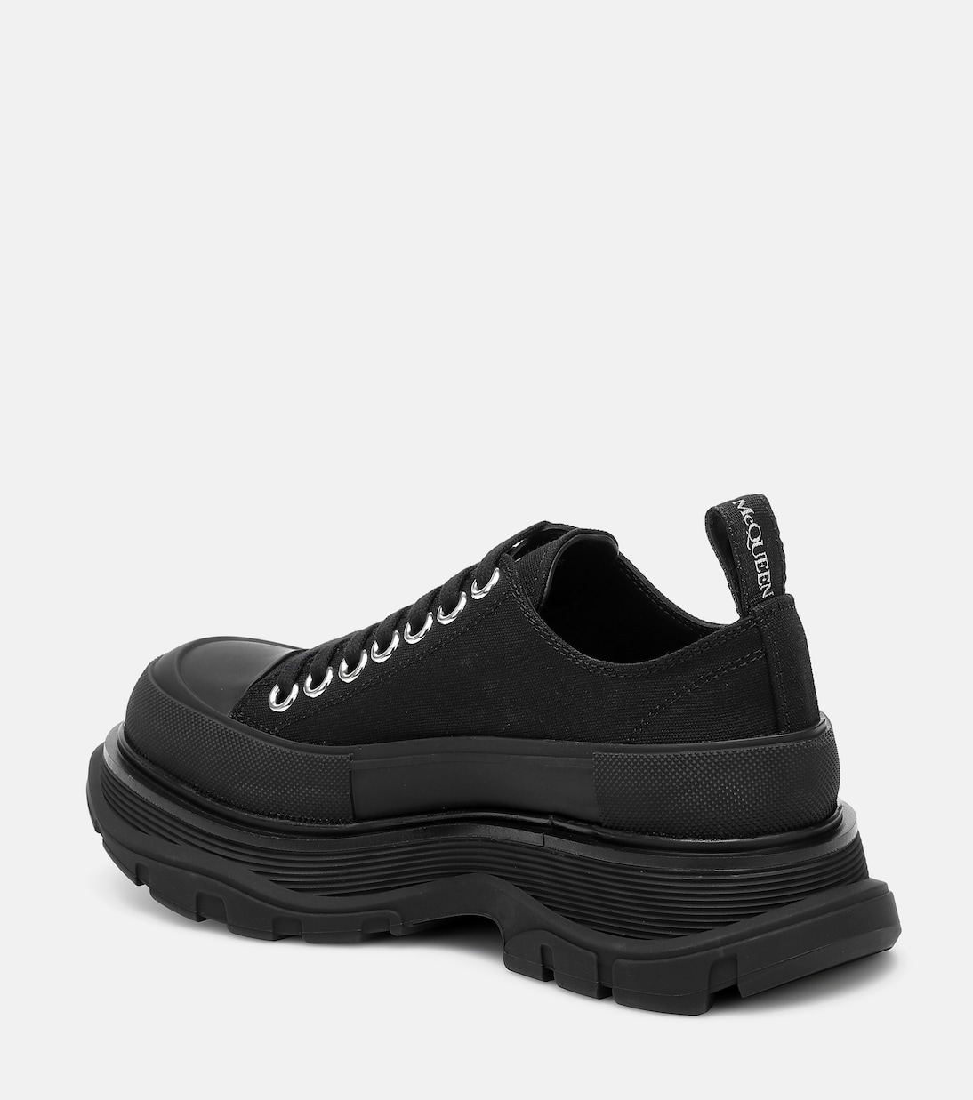 Baskets Tread Sleek à plateforme en toile | McQueen