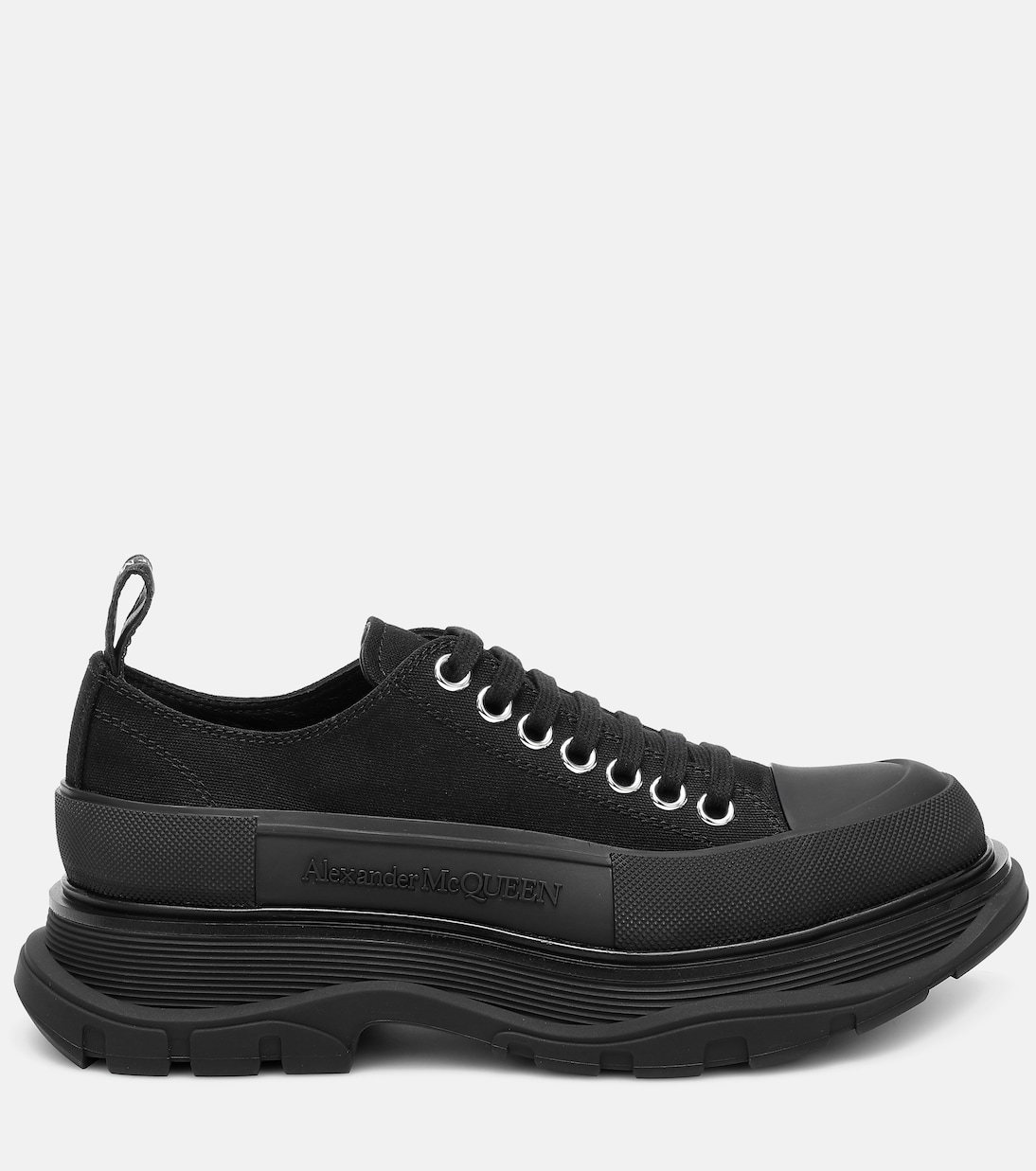 Baskets Tread Sleek à plateforme en toile | McQueen