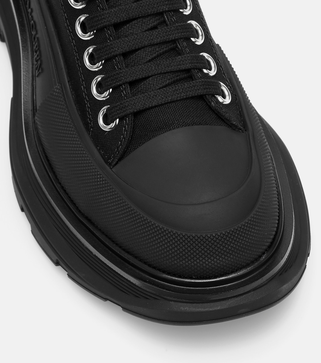 Baskets Tread Sleek à plateforme en toile | McQueen