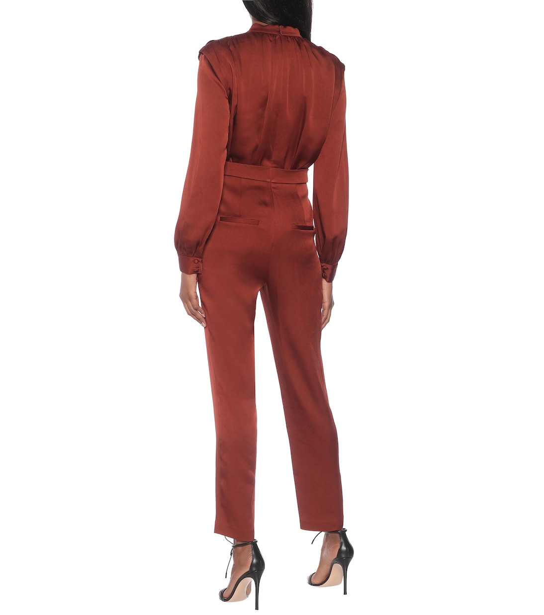 Combi-pantalon Kavia en crêpe de satin | Veronica Beard