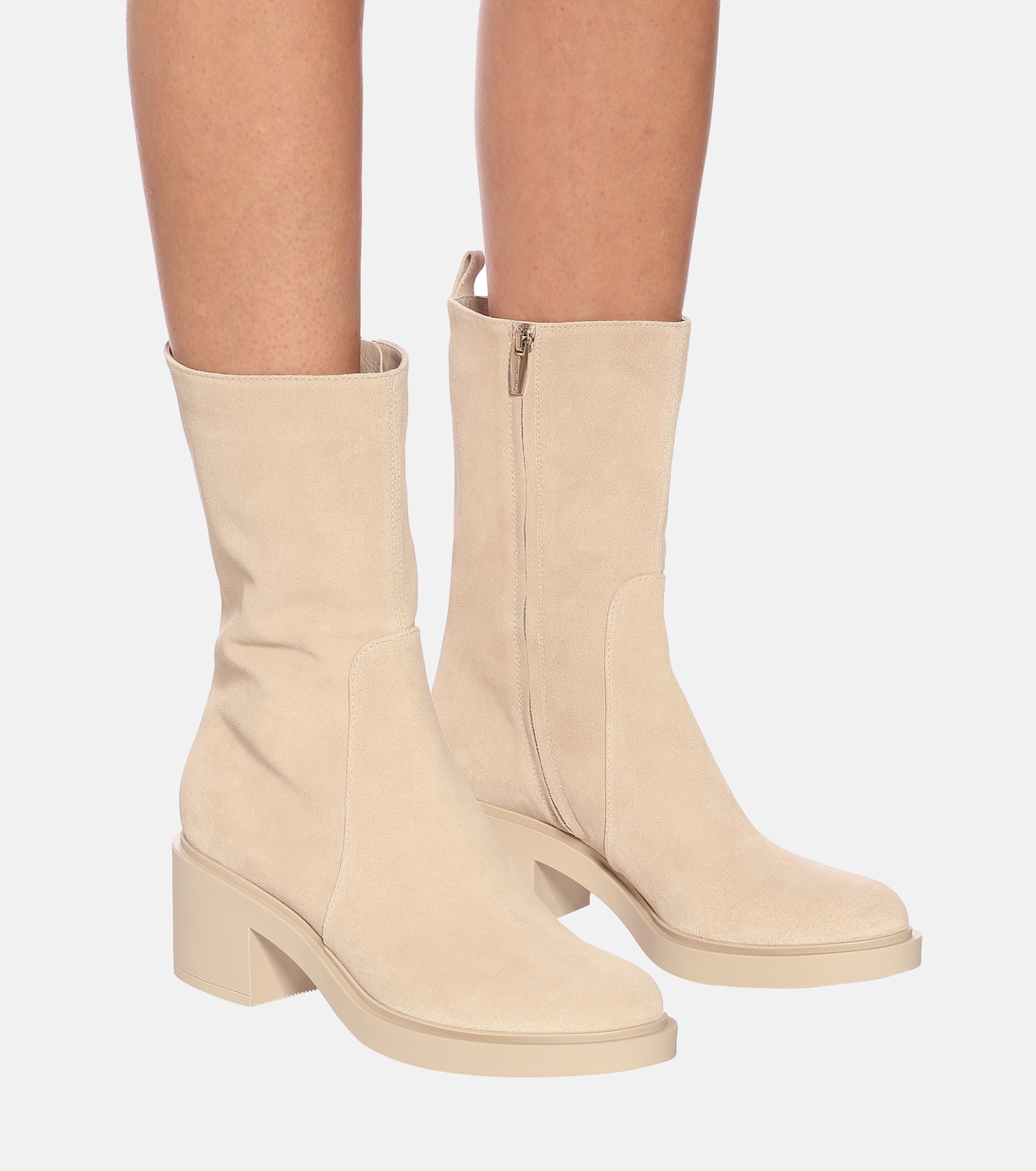 Botines Margeaux de ante | Gianvito Rossi