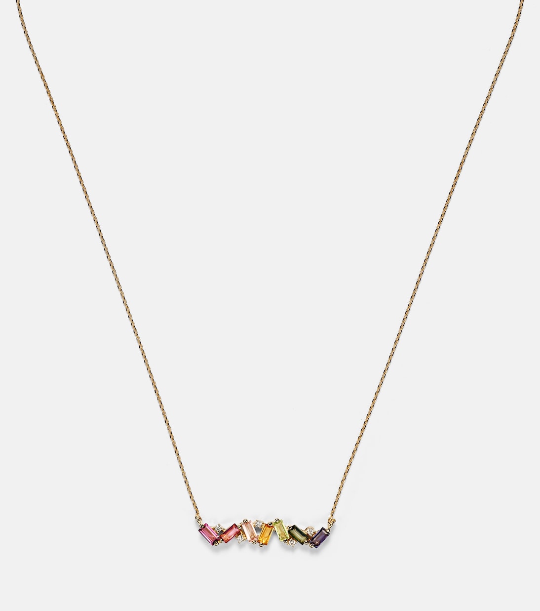 Collana Arcobaleno Frenesia in Oro 14kt di Suzanne Kalan per Giovani Stilisti