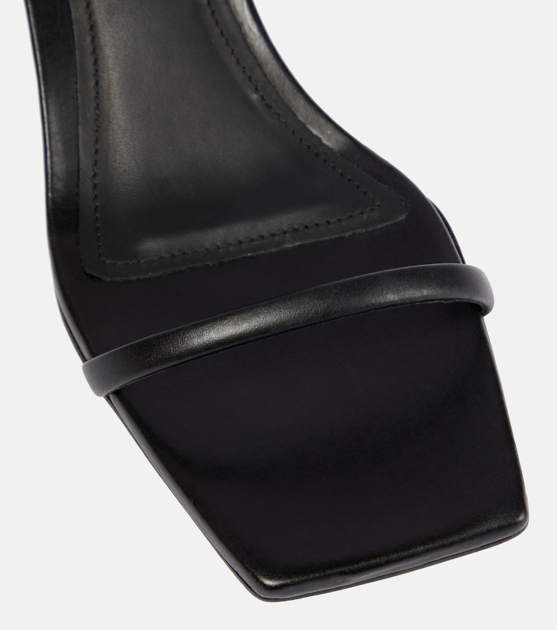 Leather wedge sandals | Rick Owens
