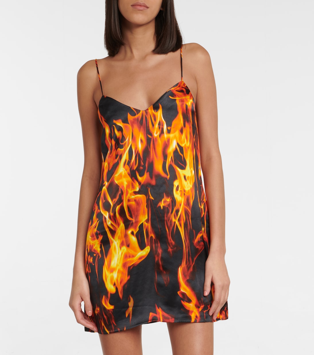 Bedrucktes Minikleid | Vetements