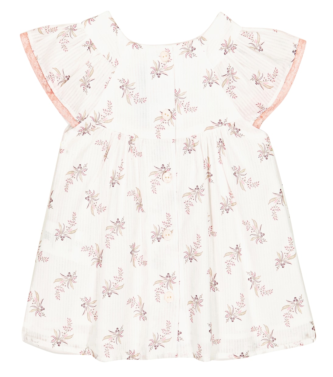 Baby floral cotton top | Tartine et Chocolat