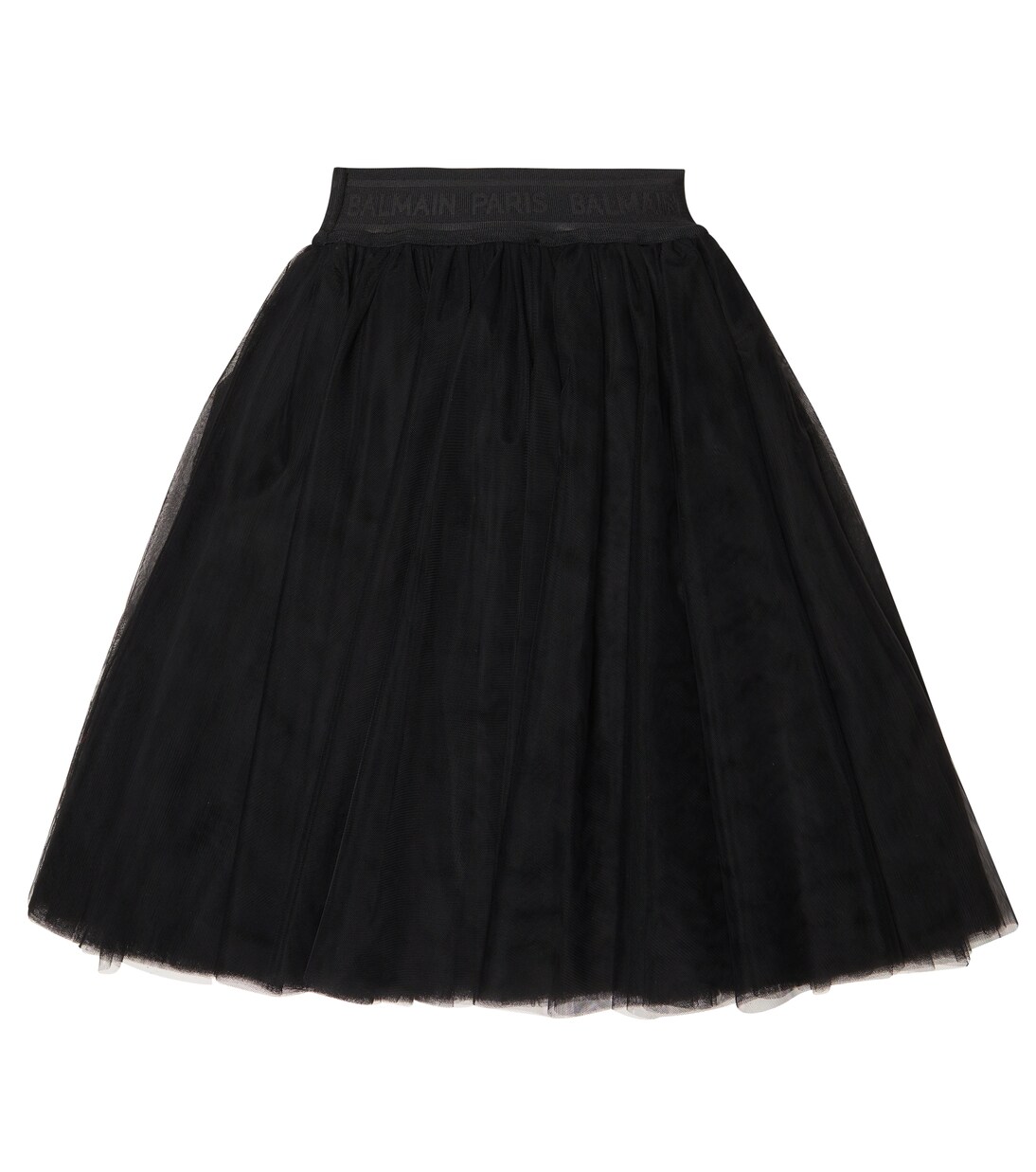 Embellished tulle skirt | Balmain Kids