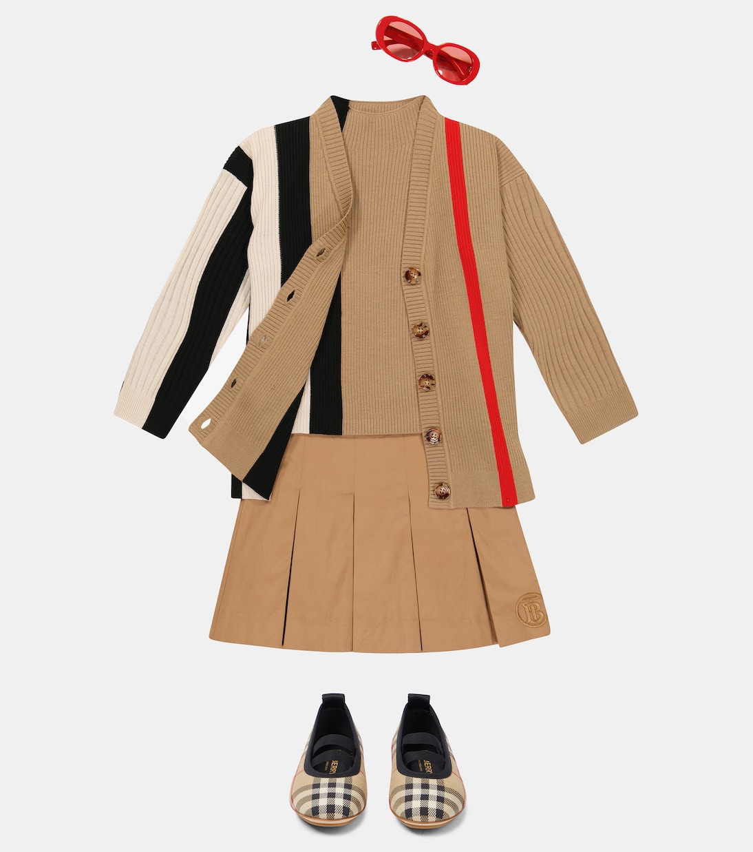 Icon Stripe wool cardigan | Burberry Kids