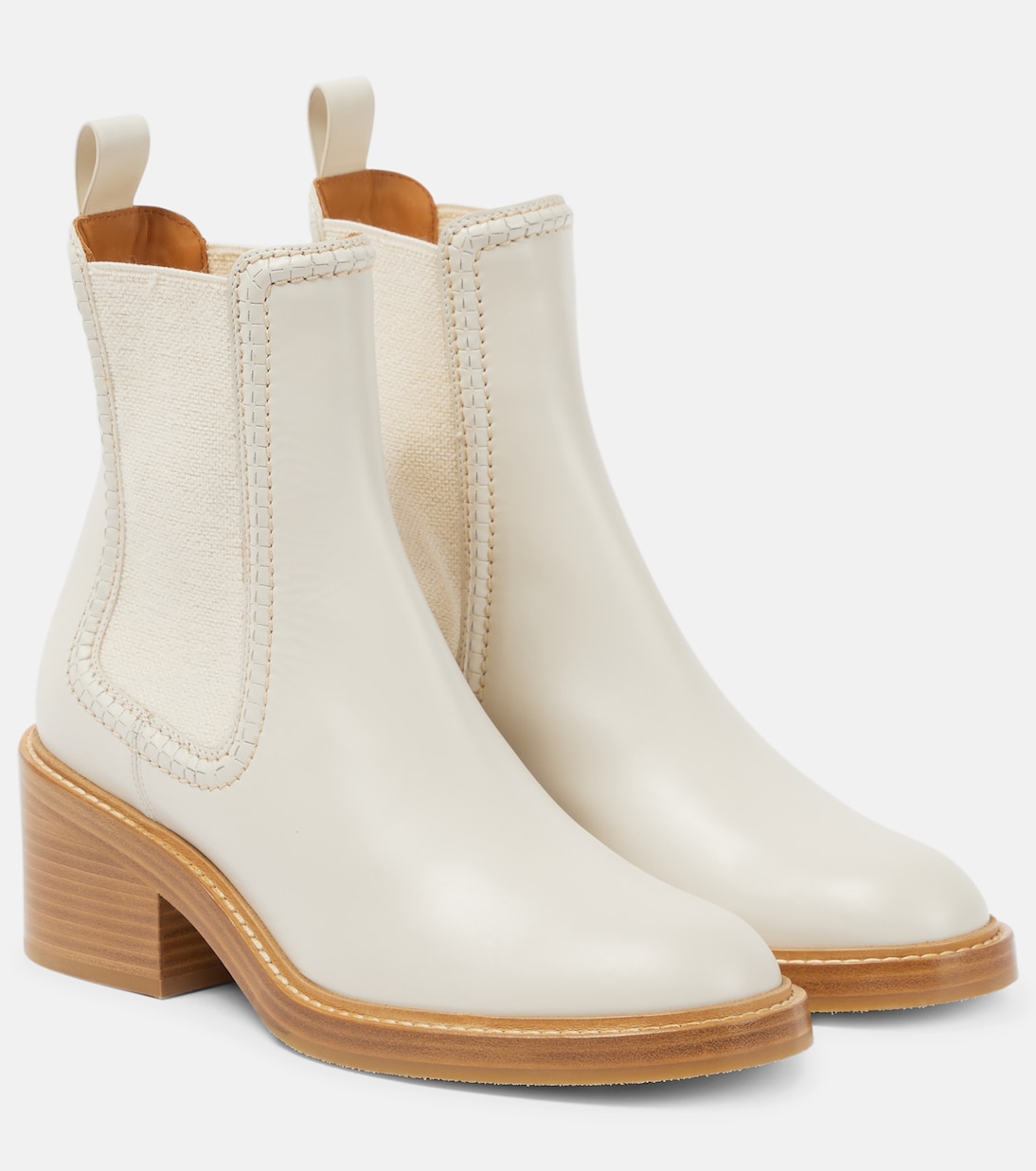Botines Chelsea Mallo de piel | Chloé