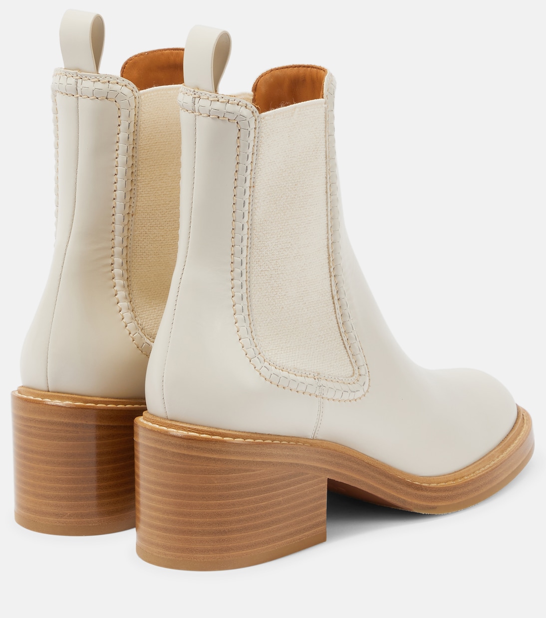 Botines Chelsea Mallo de piel | Chloé