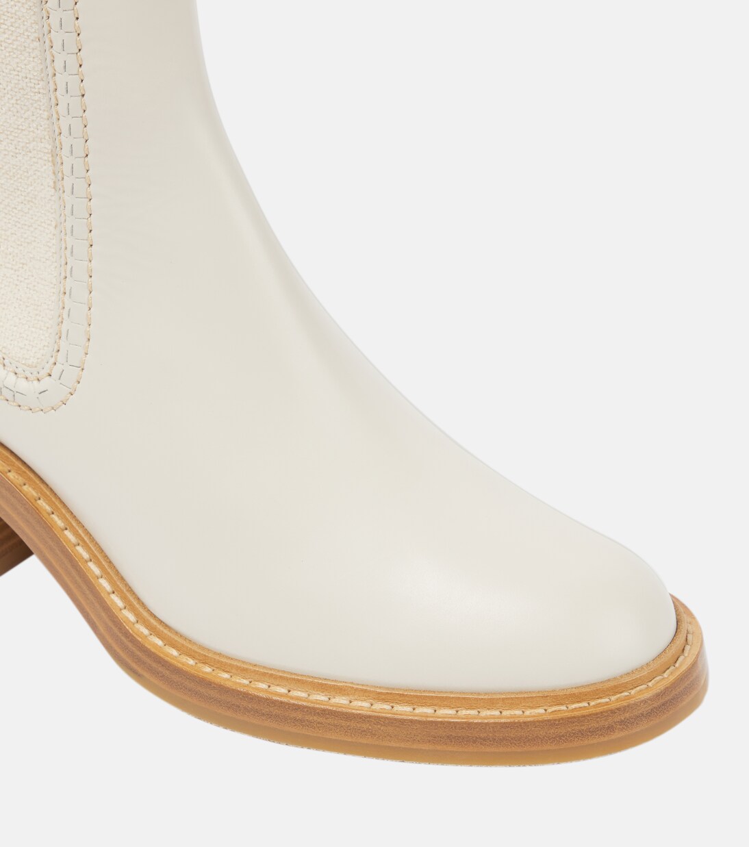 Botines Chelsea Mallo de piel | Chloé