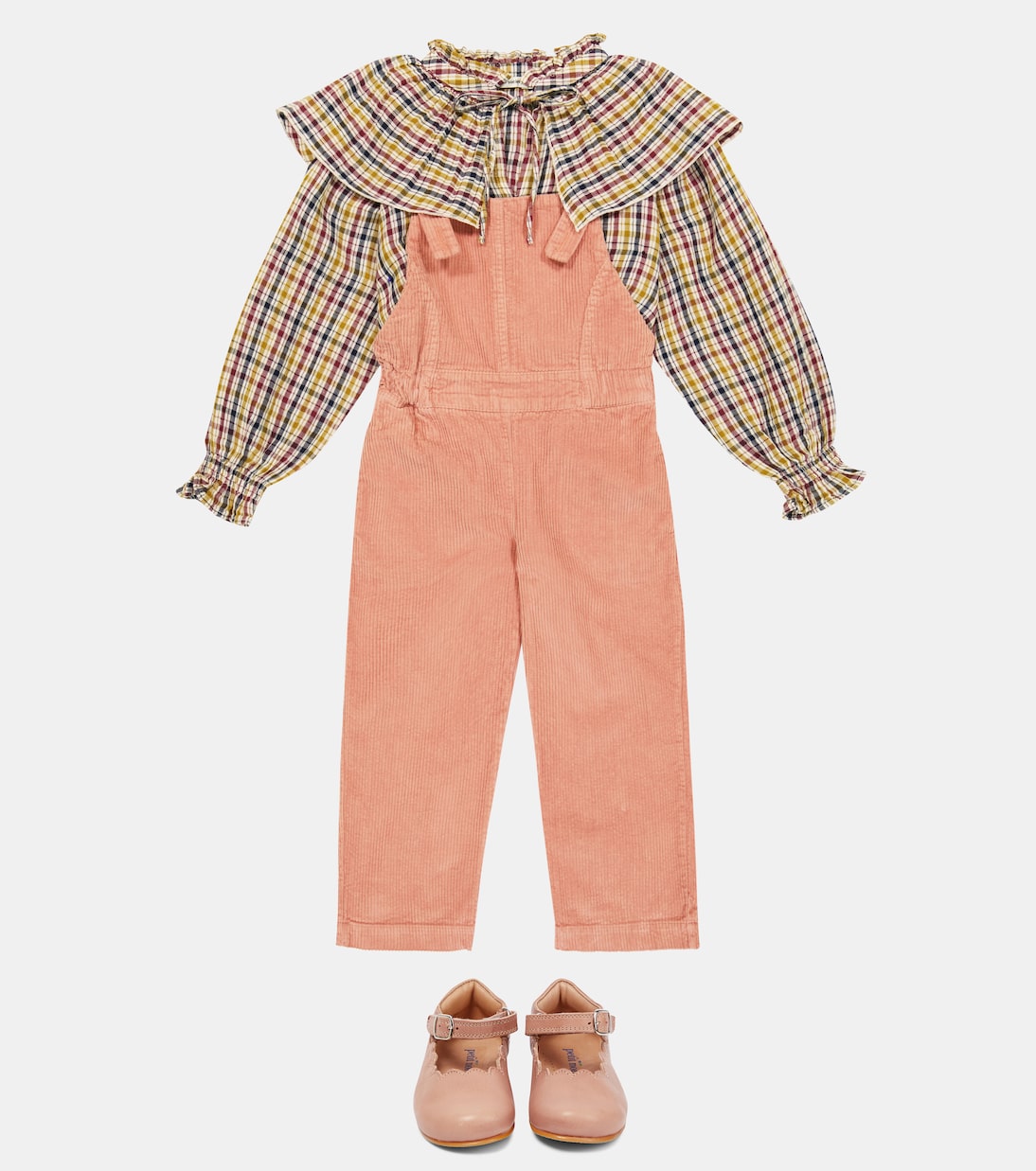 Latzhose Zoe aus Baumwoll-Cord | The New Society