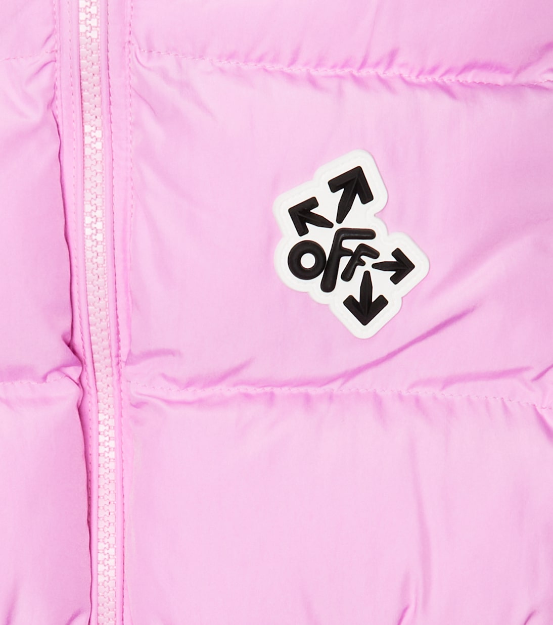 Cappotto imbottito con logo | Off-White Kids