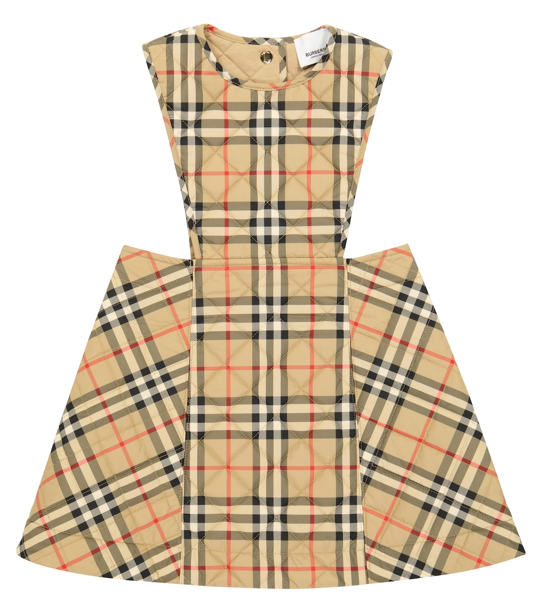 Vintage Check quilted pinafore dress | Burberry Kids
