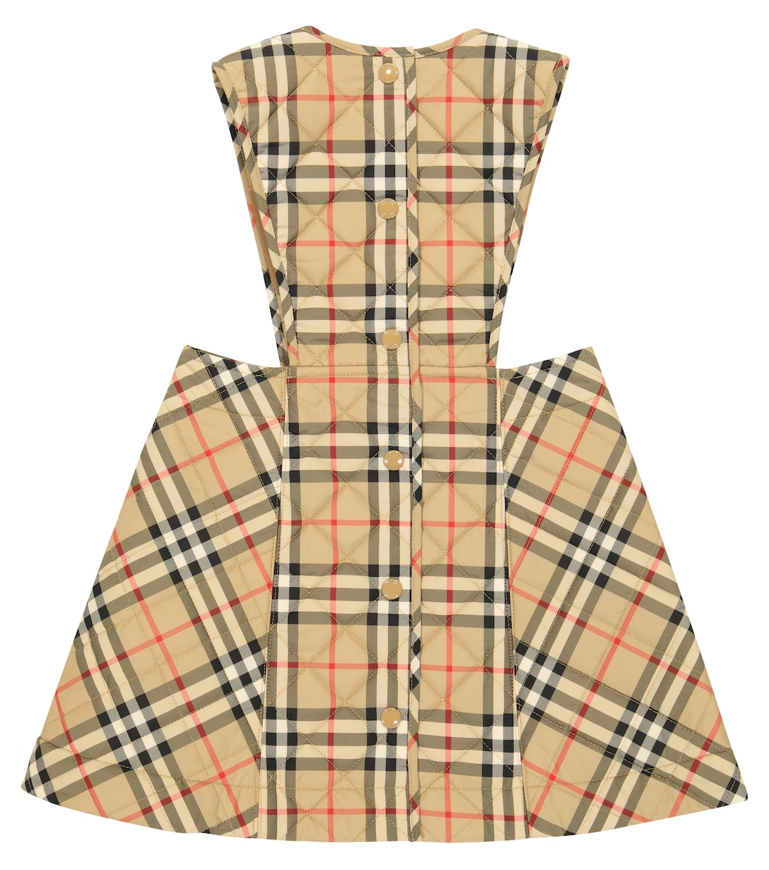 Vintage Check quilted pinafore dress | Burberry Kids