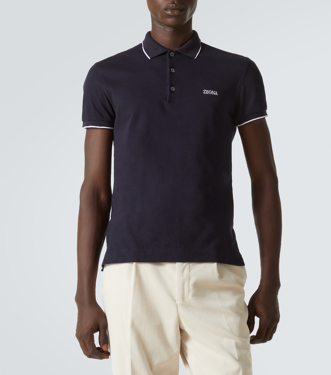 Polo de mezcla de algodón | Zegna