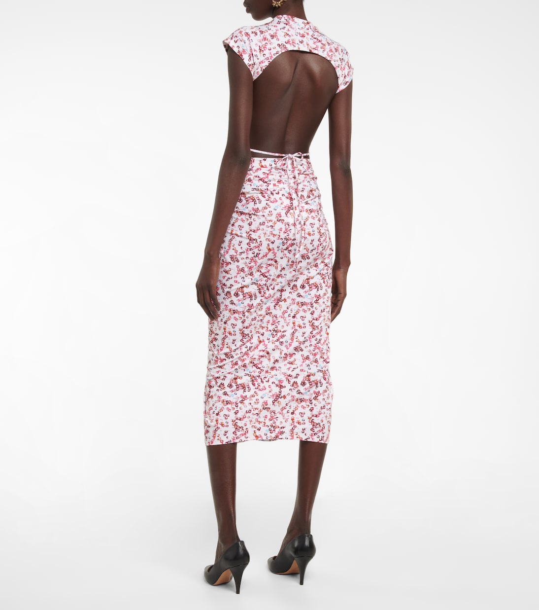 Falda midi Jeldia de jersey estampada | Marant Etoile