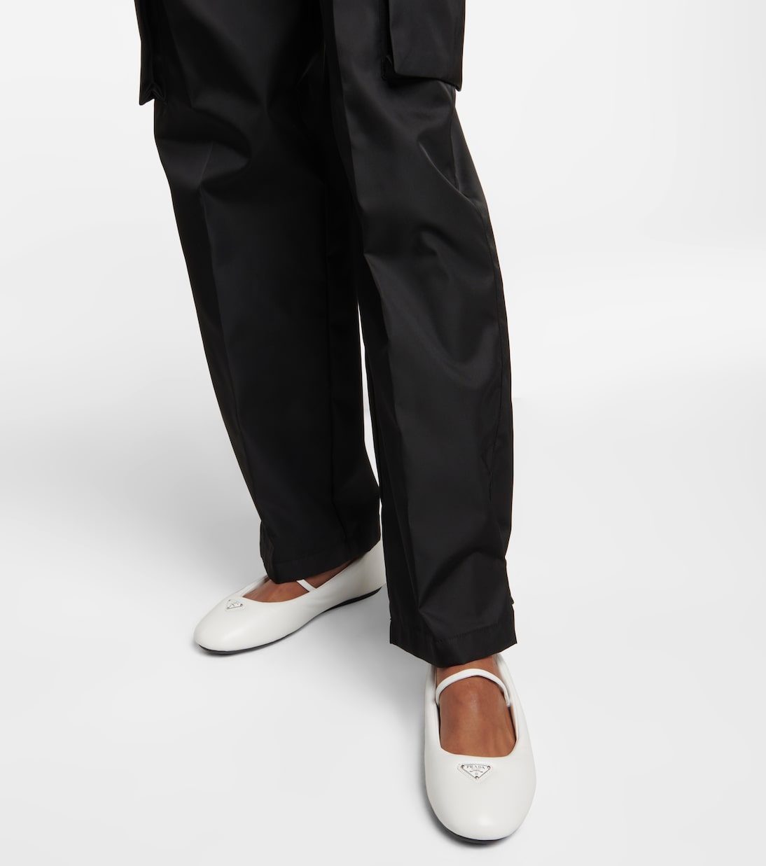 Leather flats | Prada