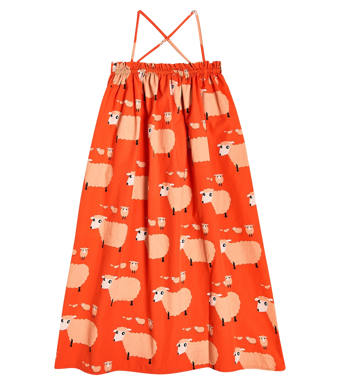 Bedrucktes Kleid Jellyfish aus Baumwolle | The Animals Observatory