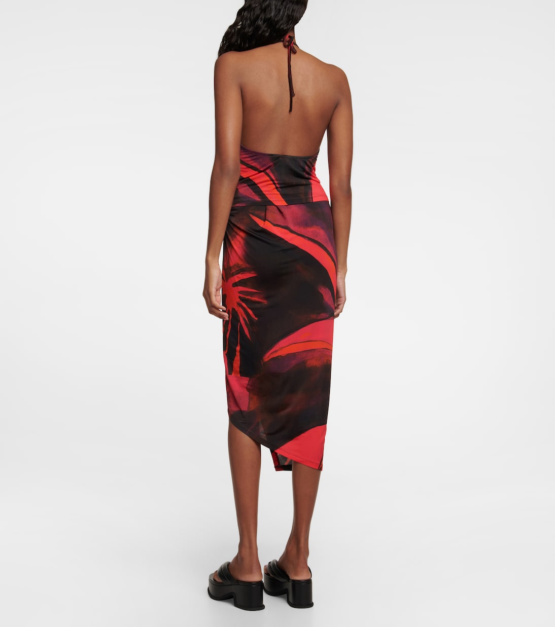 Top halter estampado | Louisa Ballou