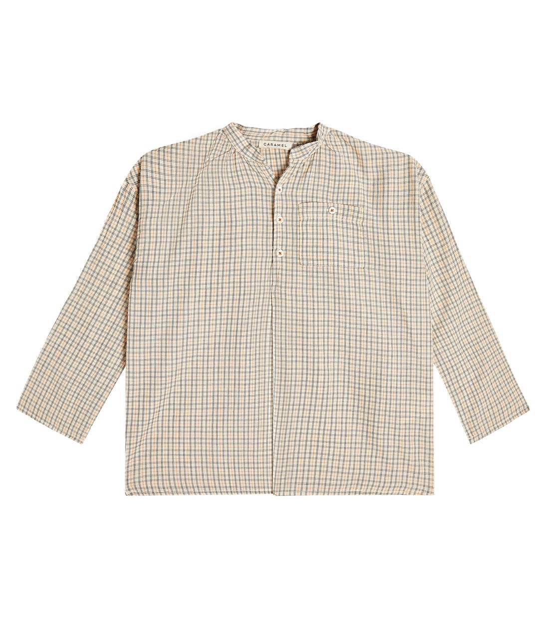 Hemd Adonis aus Baumwolle | Caramel