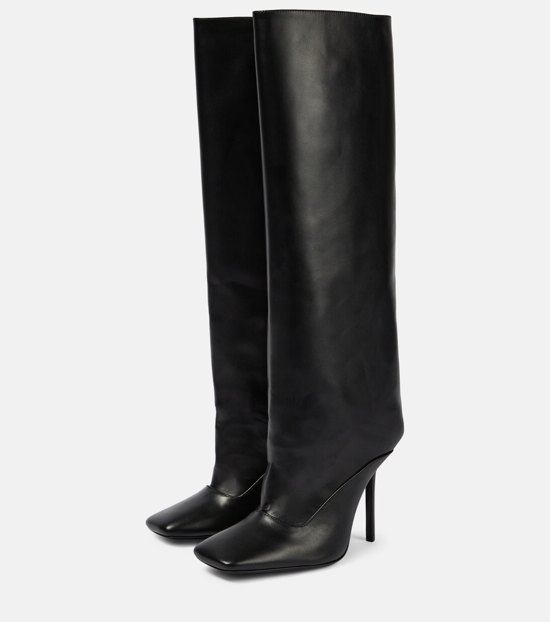 Botas altas Sienna de piel | The Attico