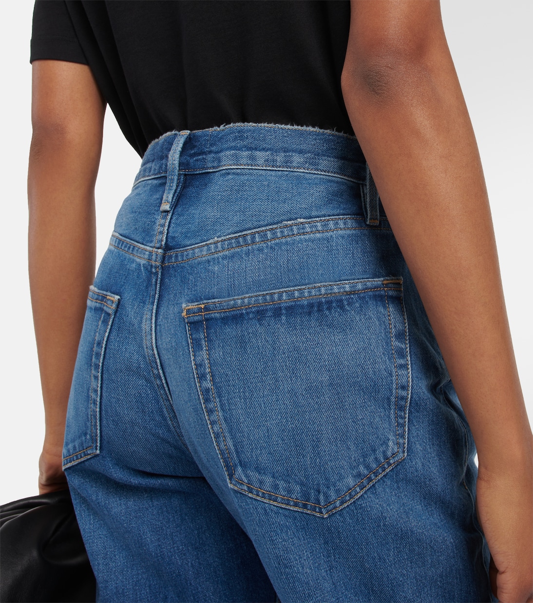 Le Original high-rise straight jeans | Frame