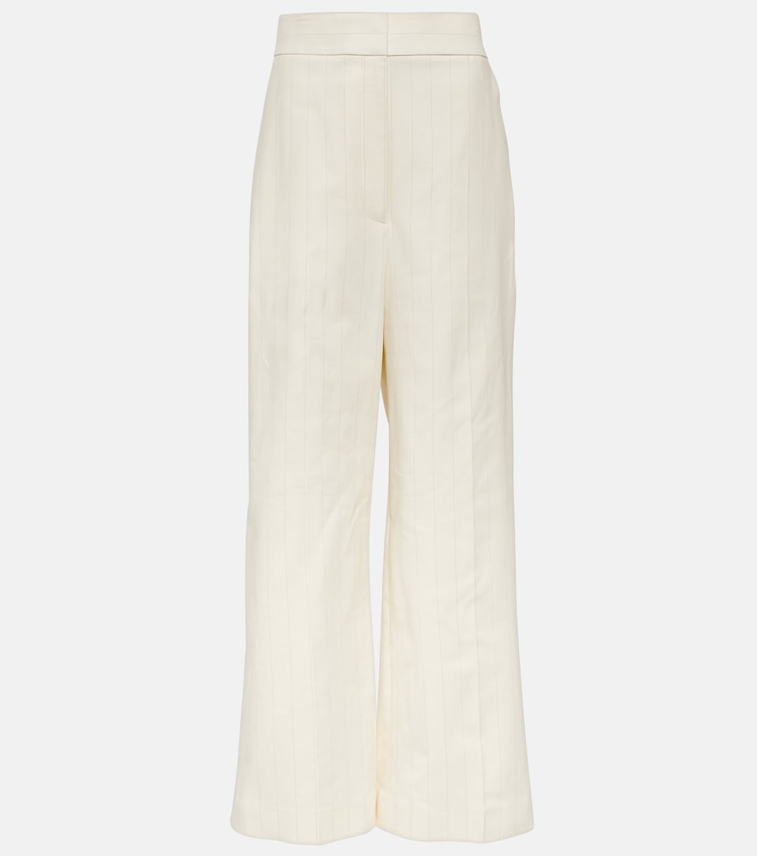 Banton low-rise cotton wide-leg pants | Khaite
