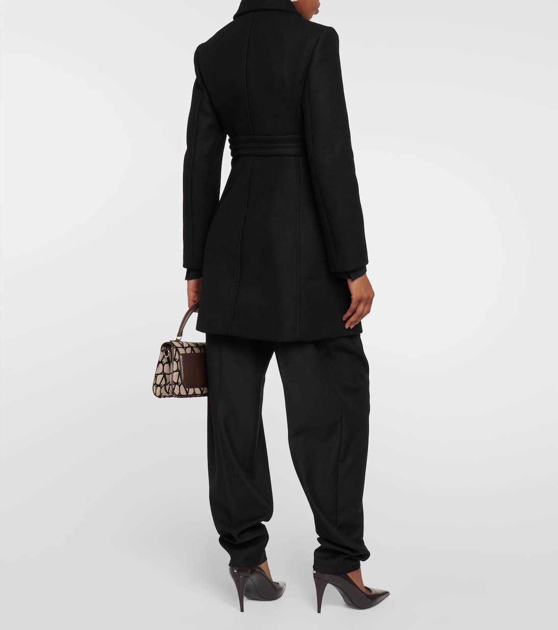 Cappotto monopetto in misto lana | REDValentino