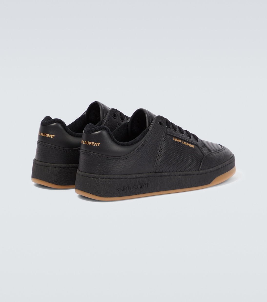 Saint laurent black high tops hotsell