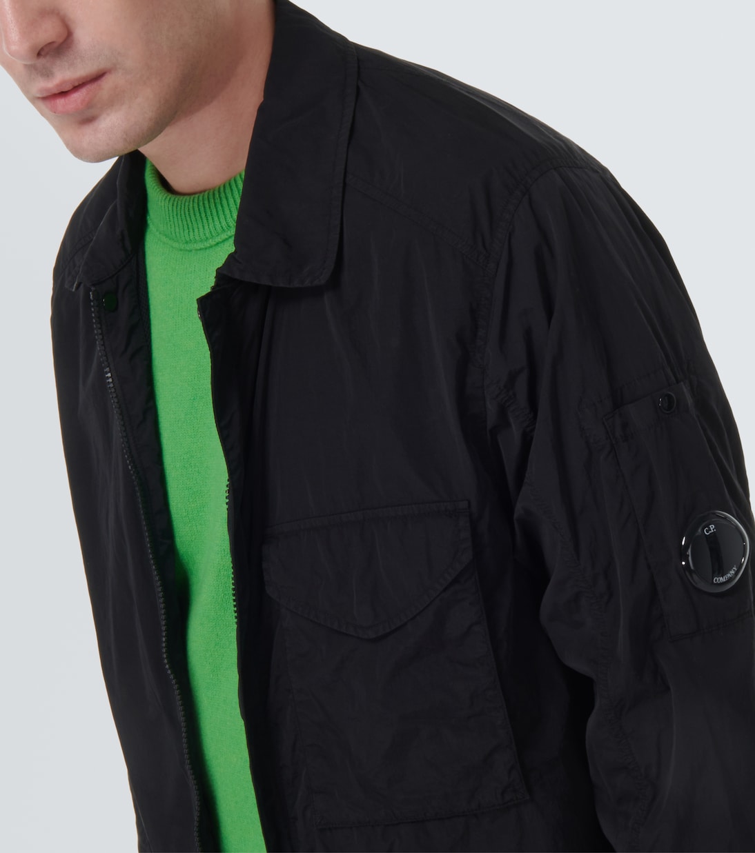 Sobrecamisa de Chrome-R con cremallera | C.P. Company