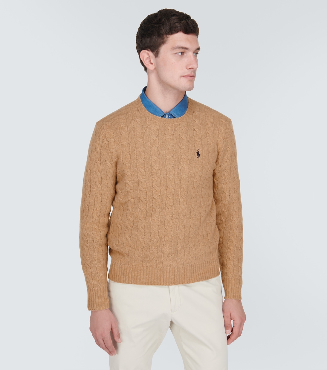 Cable-knit wool cashmere sweater  | Polo Ralph Lauren