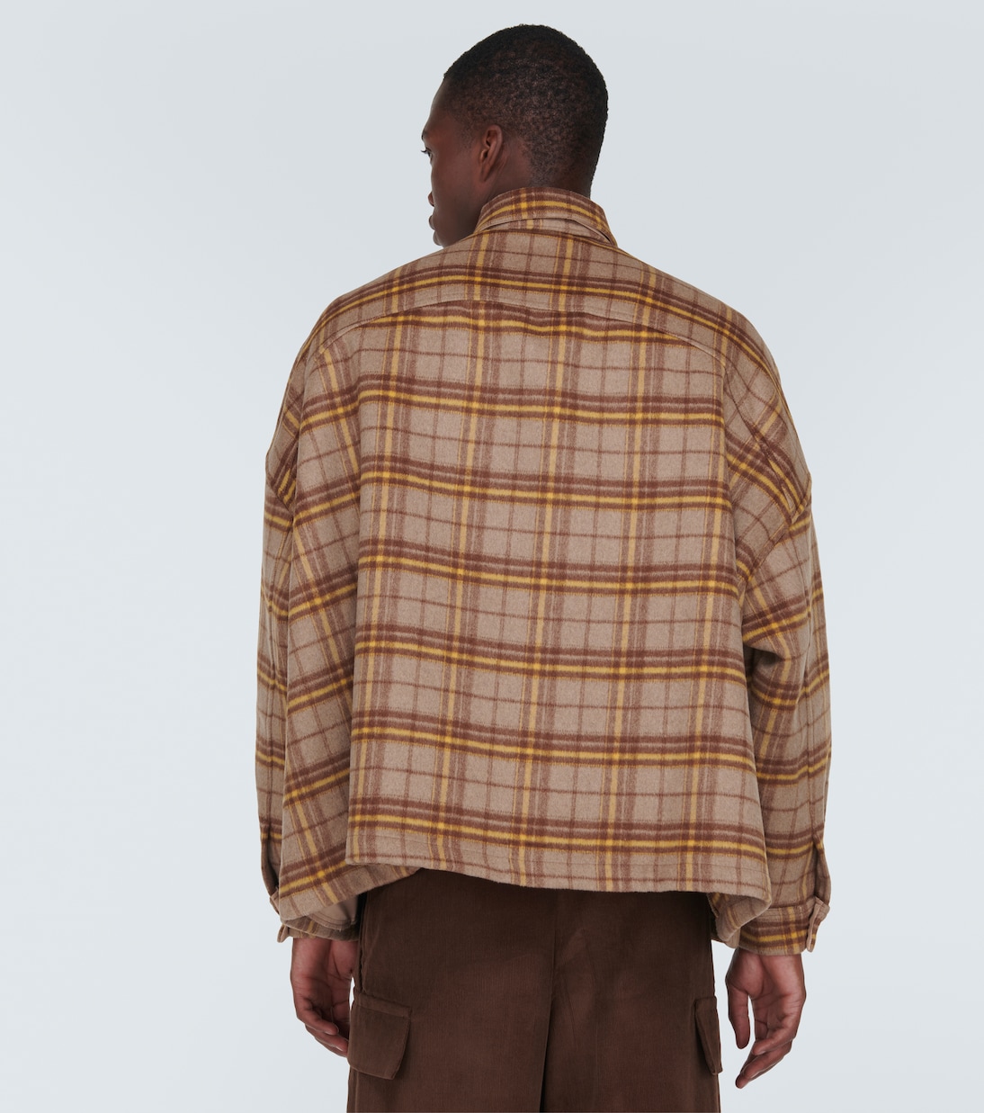 Hemdjacke aus einem Wollgemisch | The Frankie Shop