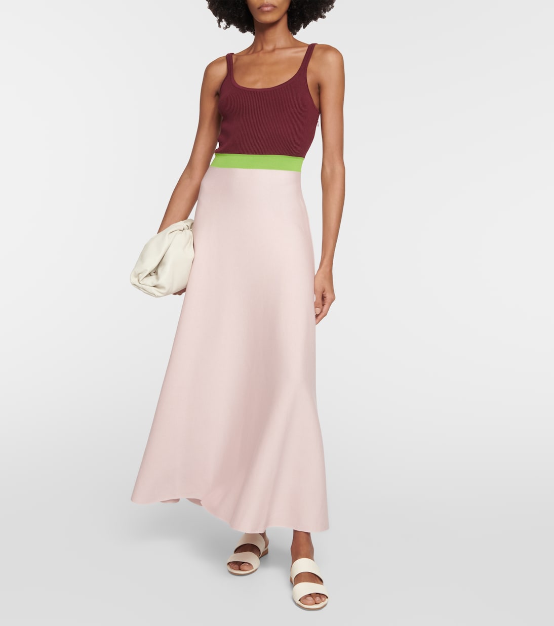 Wool and silk maxi dress | Gabriela Hearst