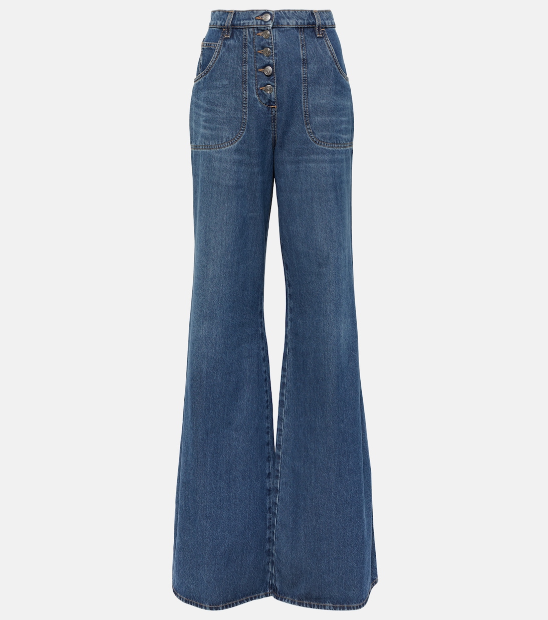 Embroidered flared jeans | Etro
