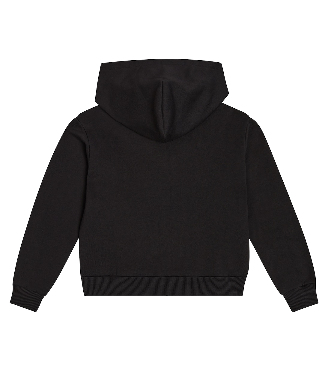Felpa in cotone con cappuccio e logo | Dolce&Gabbana Kids