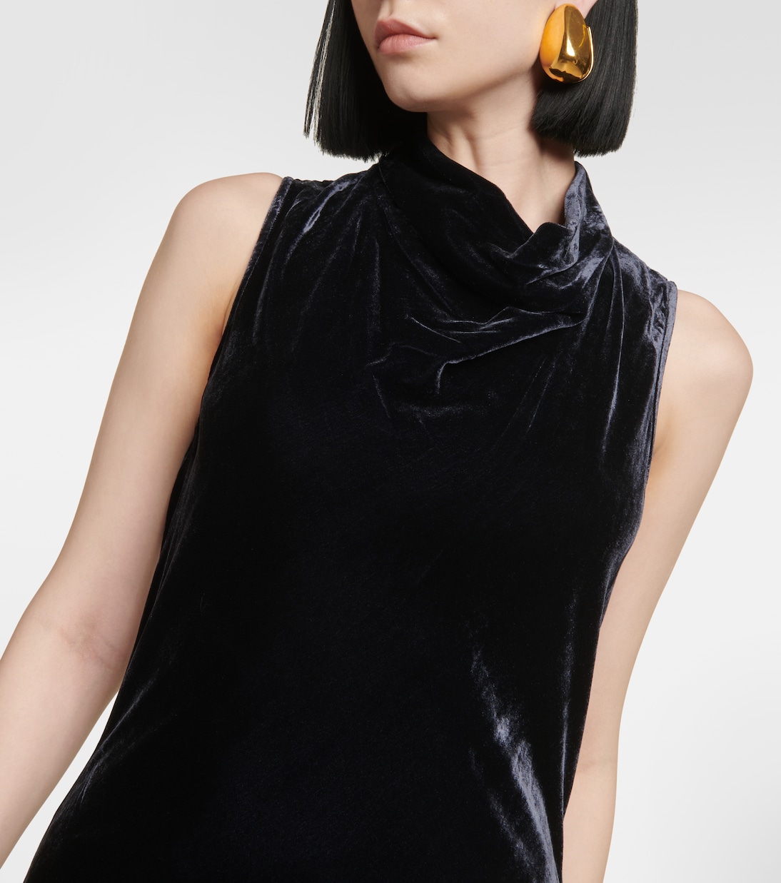 Maxikleid Kura aus Samt | Veronica Beard