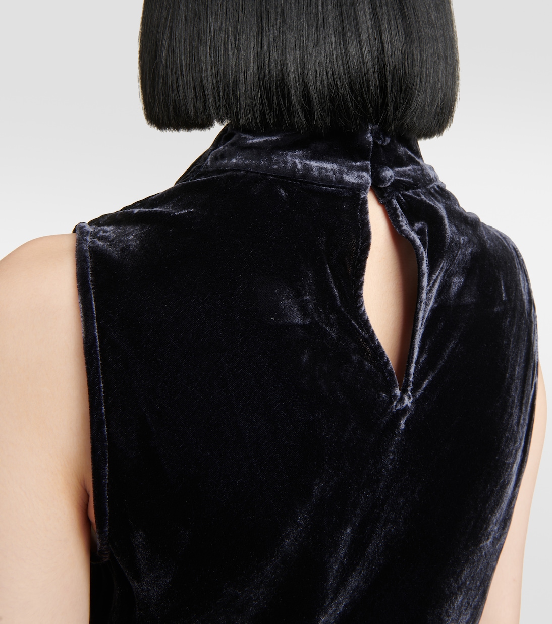 Maxikleid Kura aus Samt | Veronica Beard