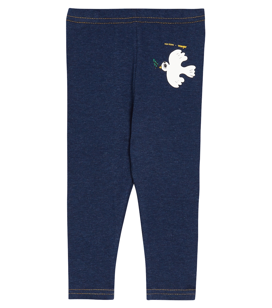 X Wrangler Baby Leggings Peace Dove | Mini Rodini