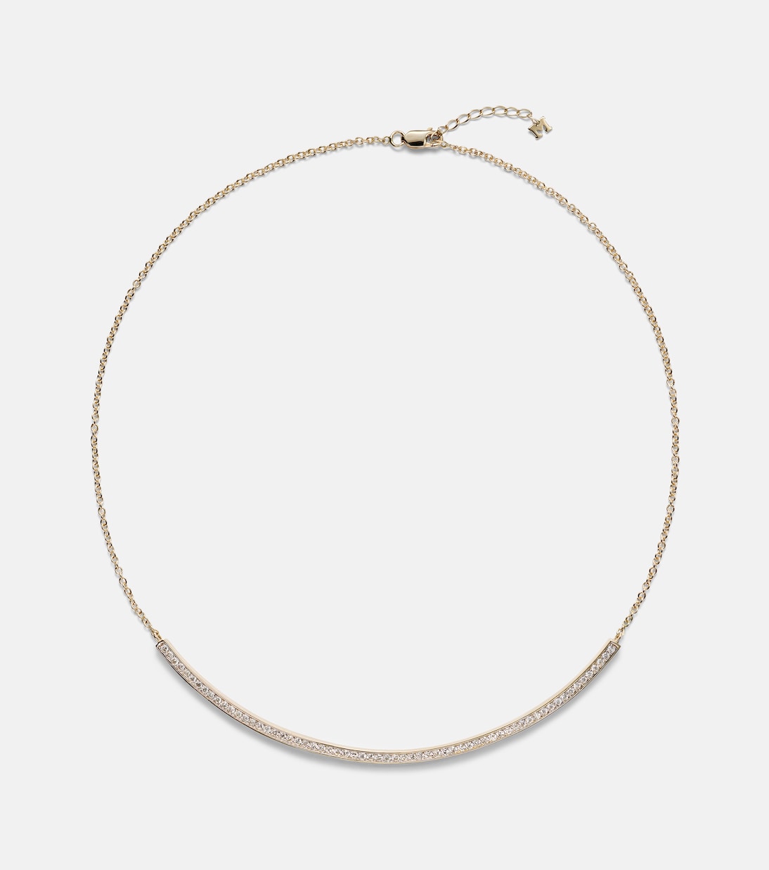 Collana in oro 14kt MATEO con dettagli diamantati per uno stile giovane e raffinato
