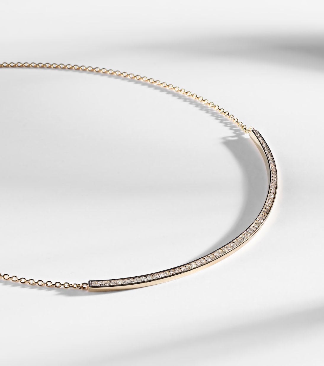 Collana in oro 14kt MATEO con dettagli diamantati per uno stile giovane e raffinato