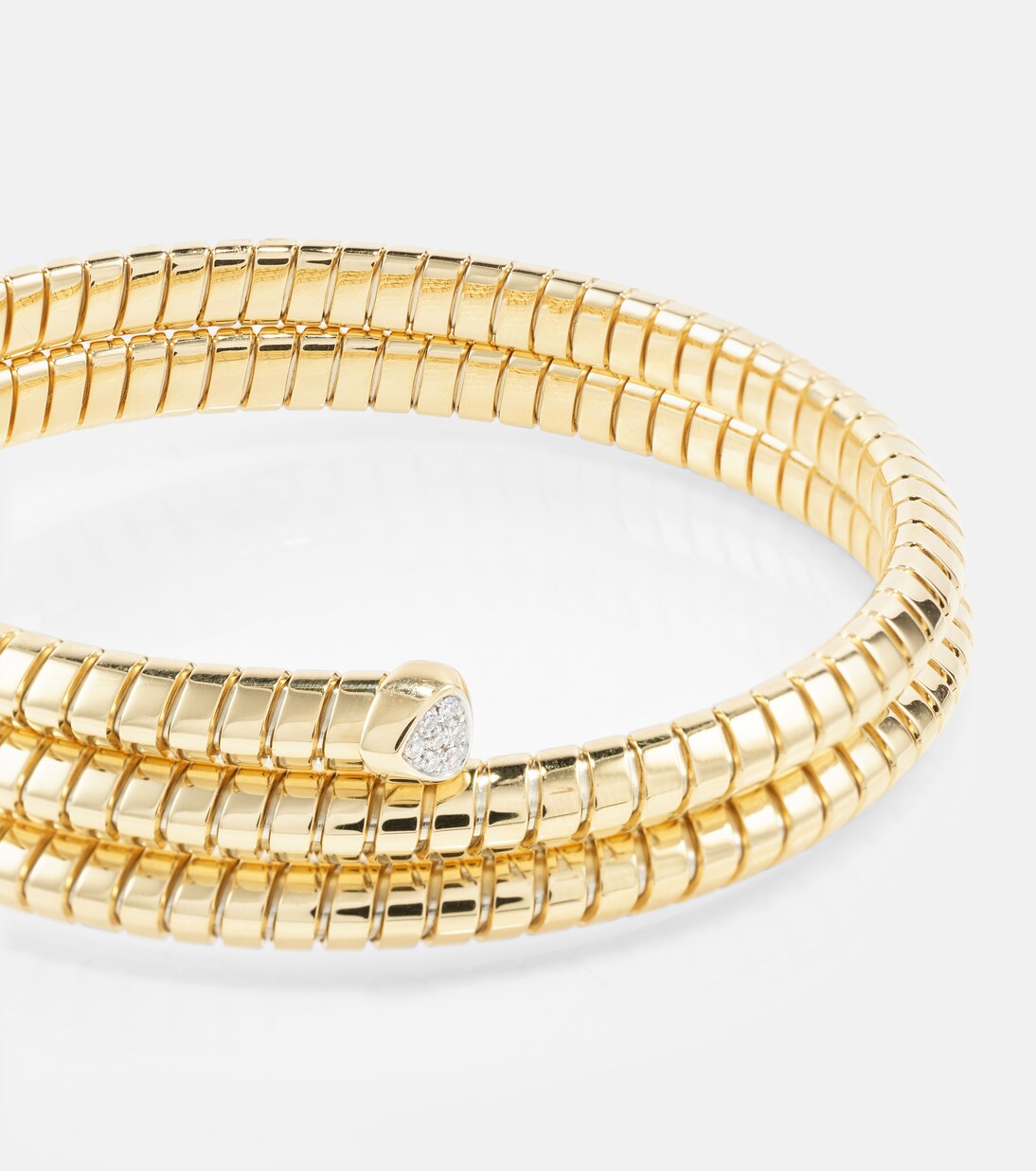 Bracelet Trisolina Triple en or 18 ct et diamants | Marina B