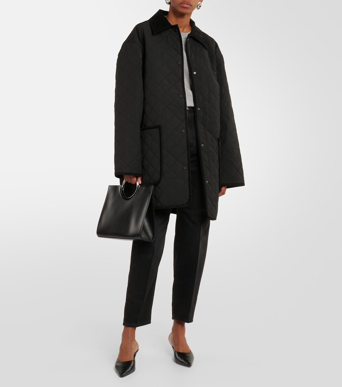Giacca trapuntata oversize | Toteme