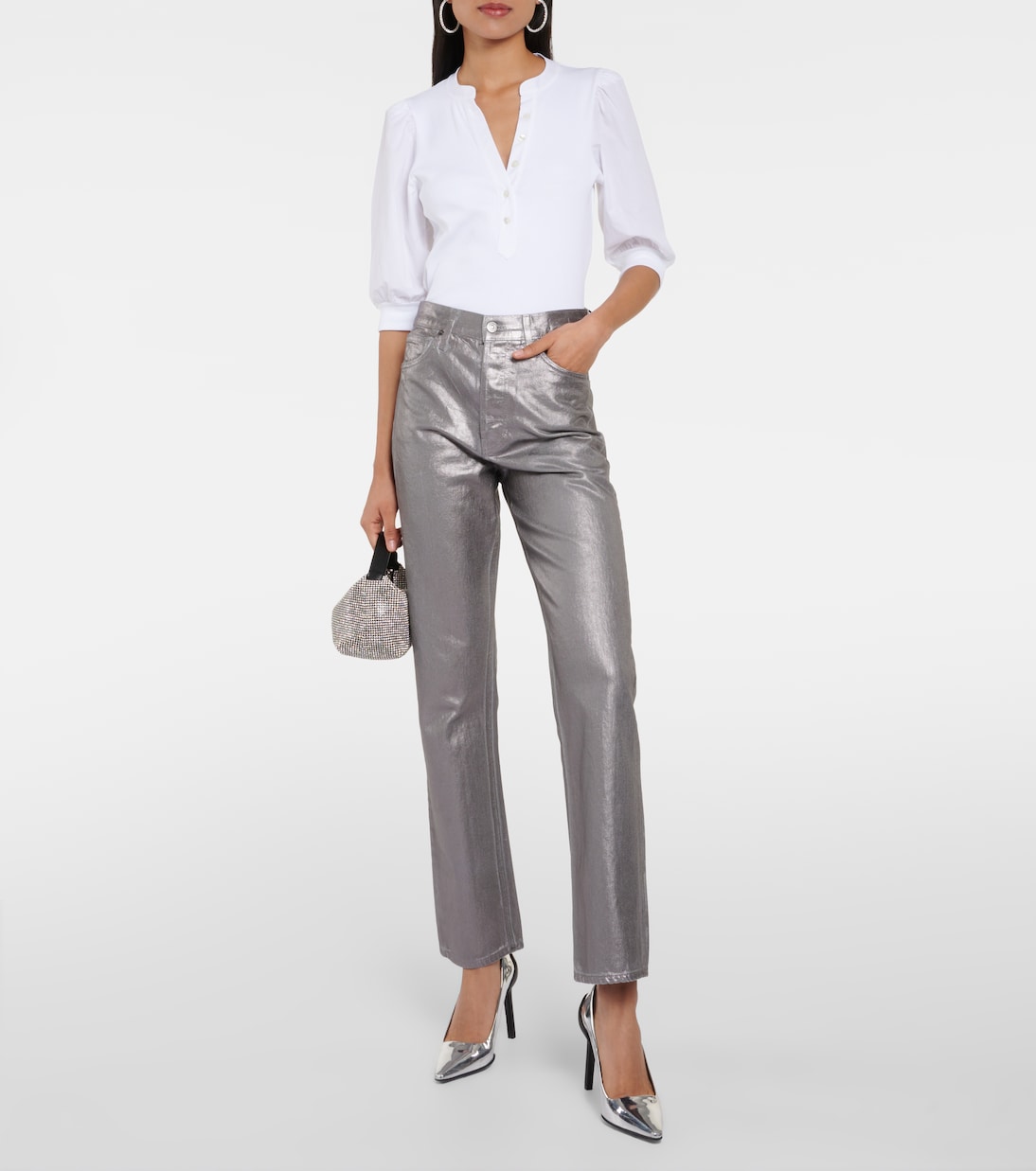 Top Coralee in misto cotone | Veronica Beard