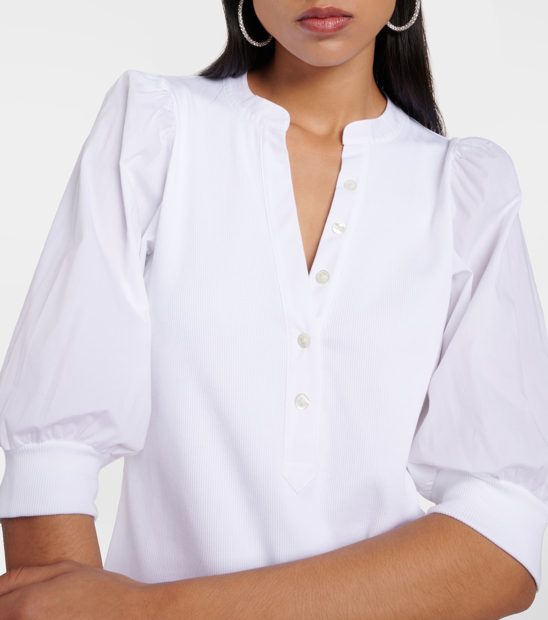 Top Coralee in misto cotone | Veronica Beard