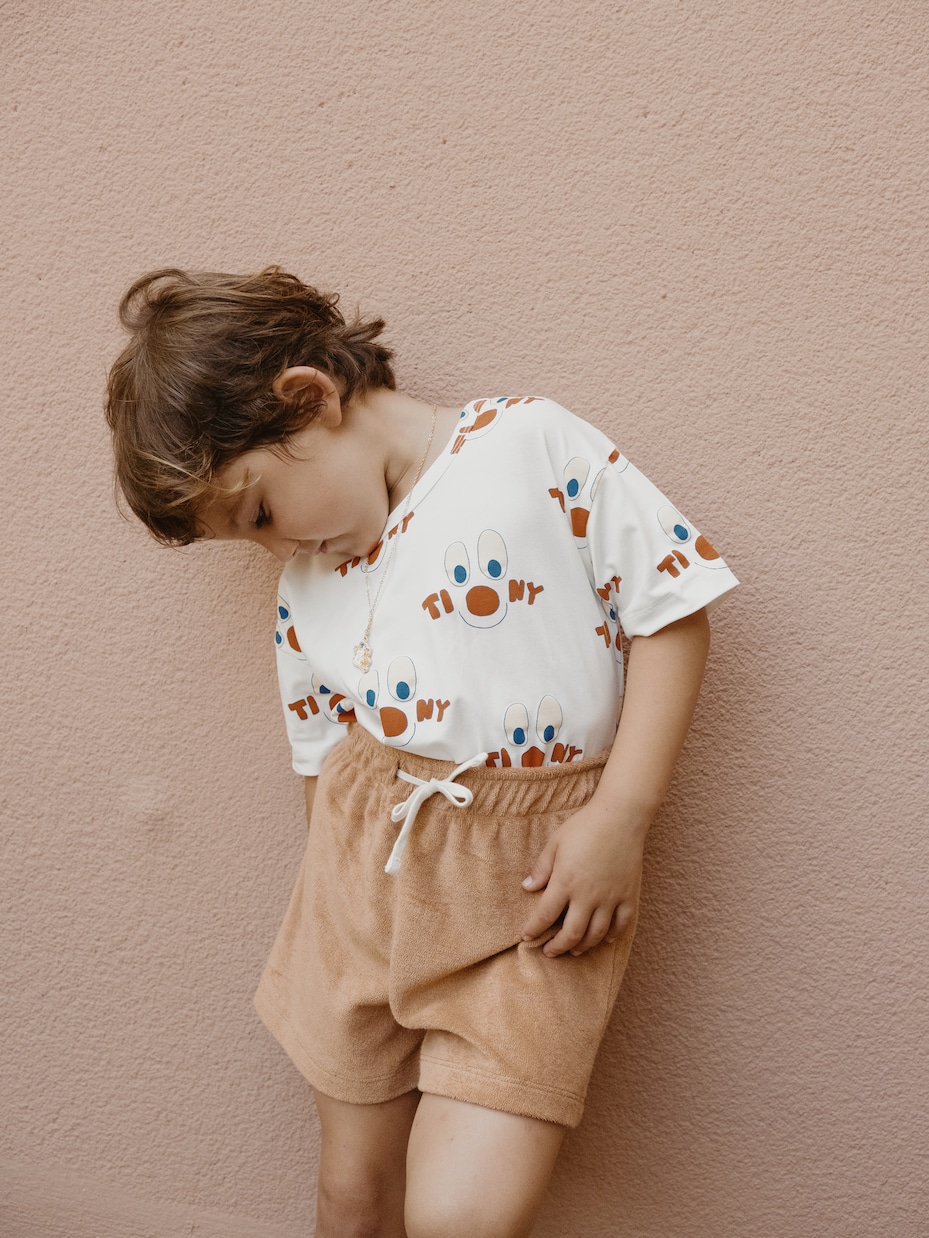 Shorts Towel in spugna di cotone | Tinycottons