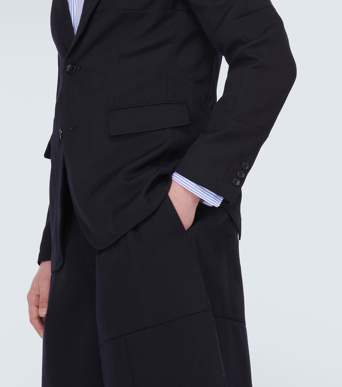 Blazer aus Woll-Gabardine | Comme des Garçons Shirt