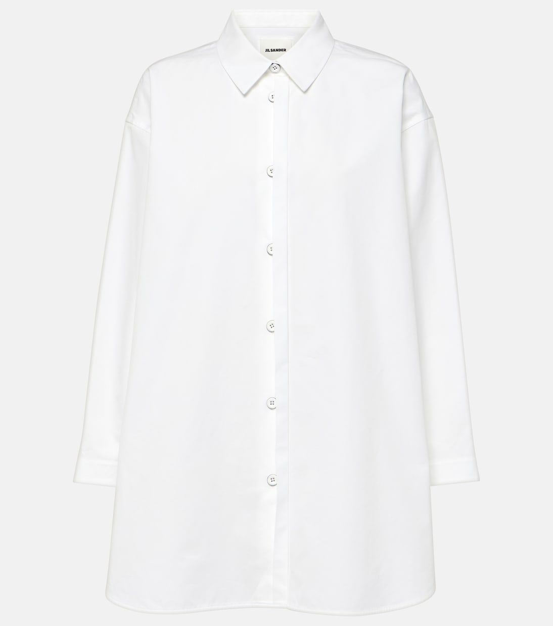 Cotton poplin shirt | Jil Sander