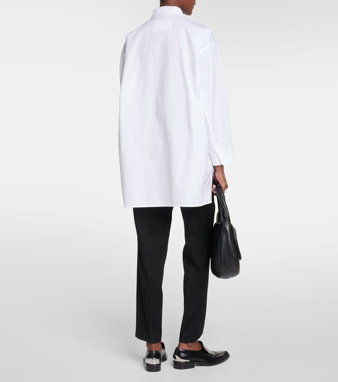 Cotton poplin shirt | Jil Sander