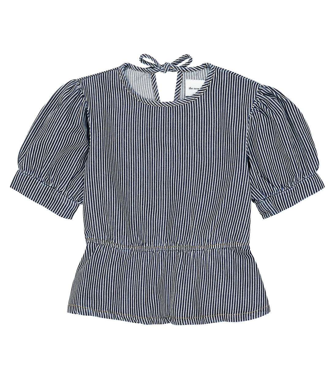 Top Ventura rayé en jean | The New Society